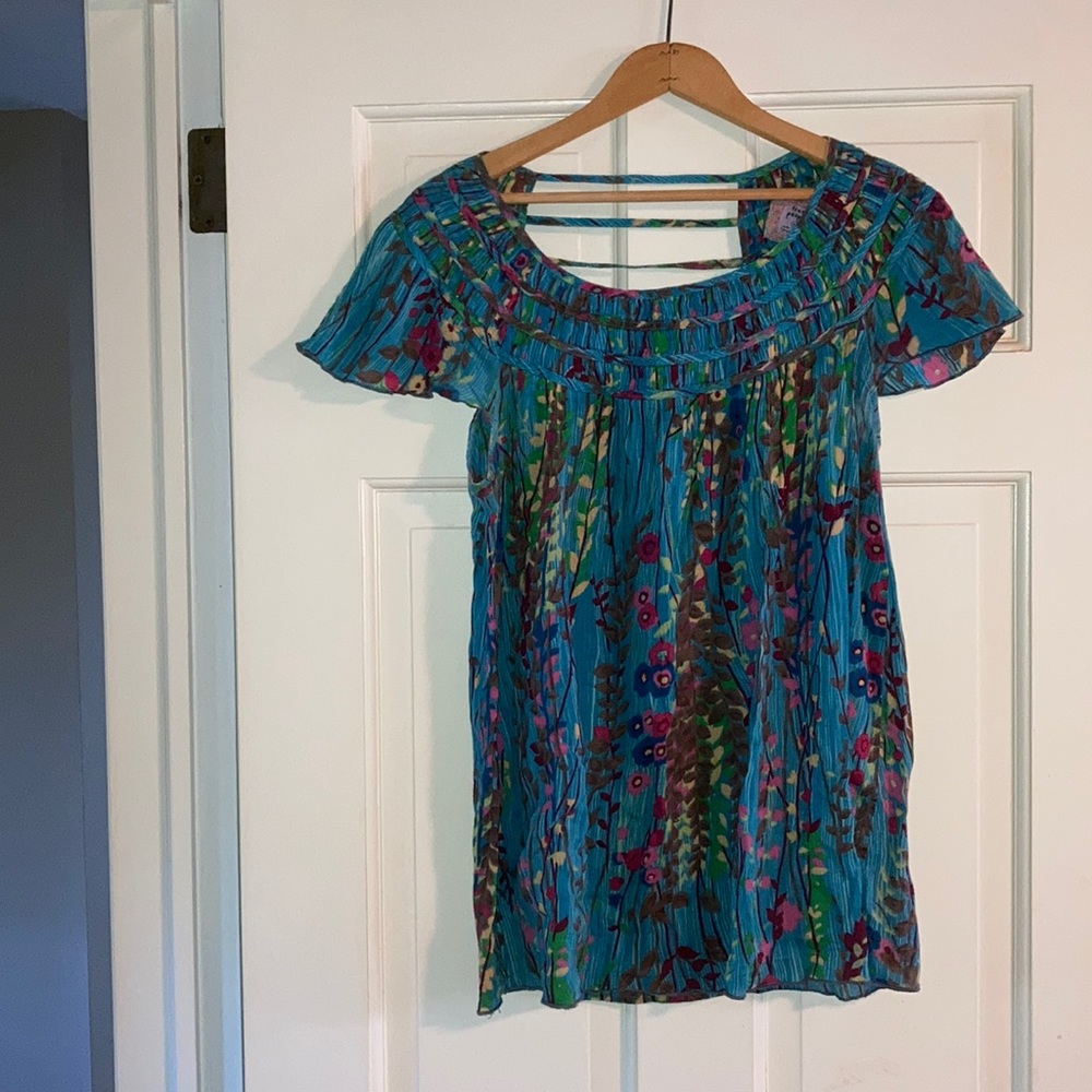 Free People Floral Top